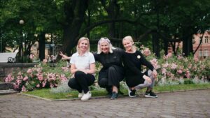 Mullfesti tiim-Riina Rand, Kristel Voltenberg, Helen Huberg
